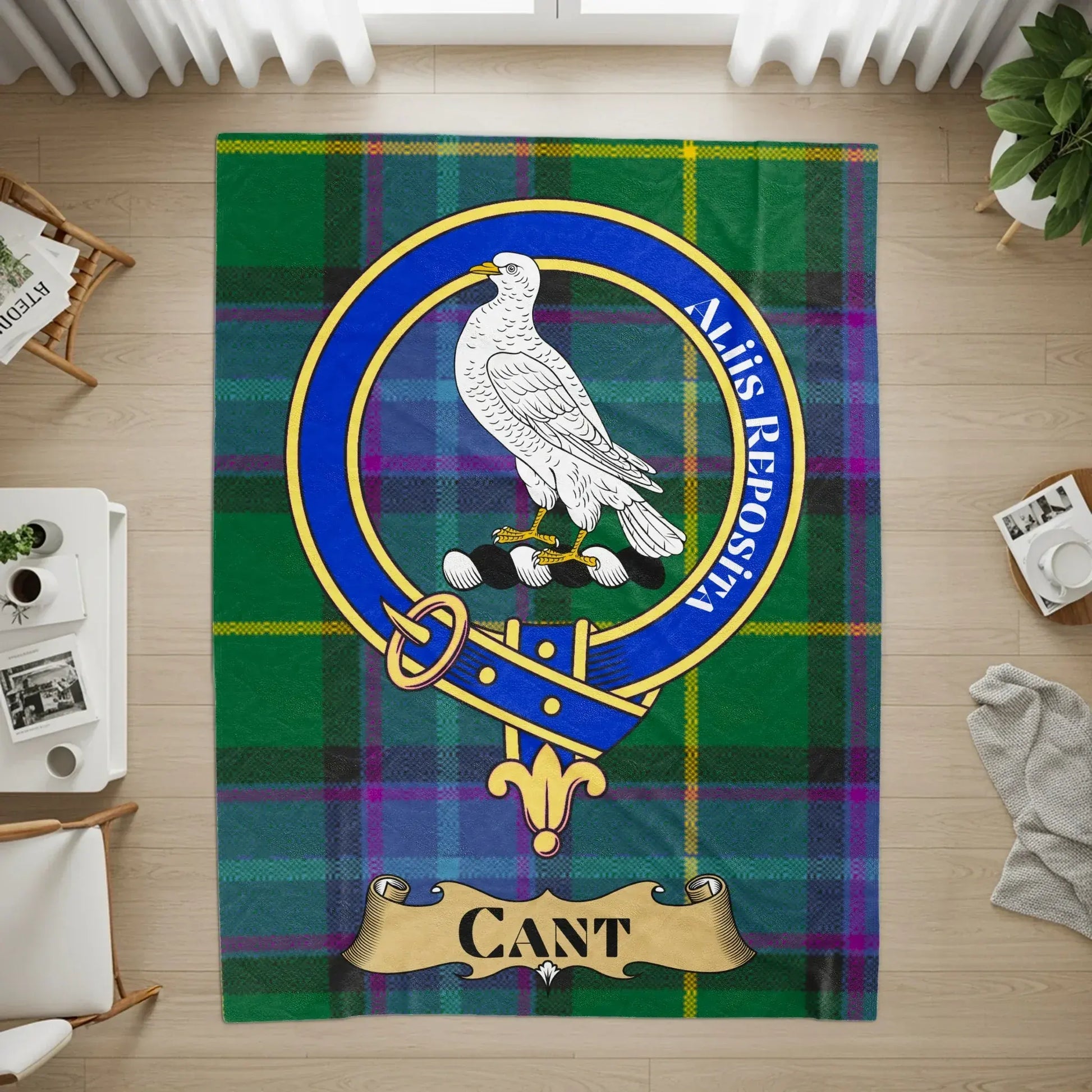 Unique Family Crest Cant Clan Blanket product