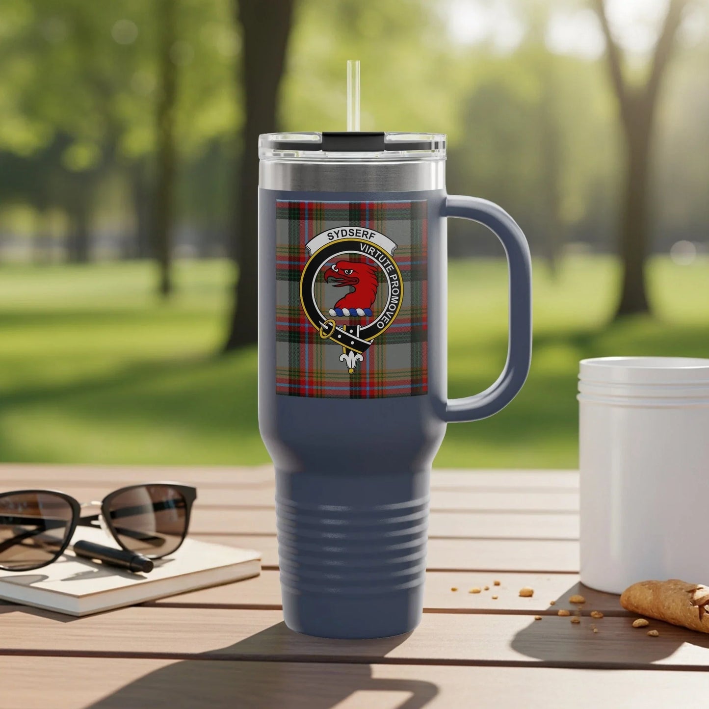 Clan Crest Travel Mug for Outdoor Adventures product
