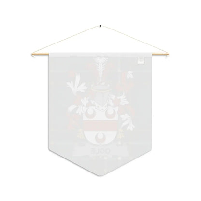 Family Crest Banner with Shield Design product type