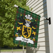 Lloyd Welsh Family Crest Garden Flag | Tartan Heritage Gift