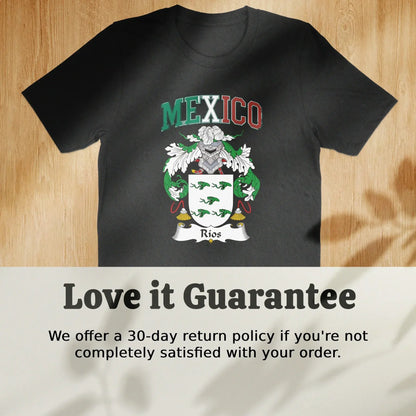 Mexico Rios Family Crest T-shirt product type