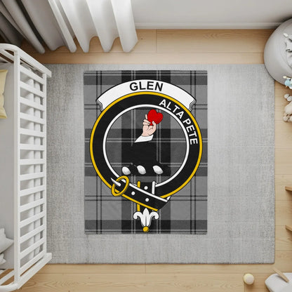 Glen Alta Pete Coat of Arms with Plaid design product