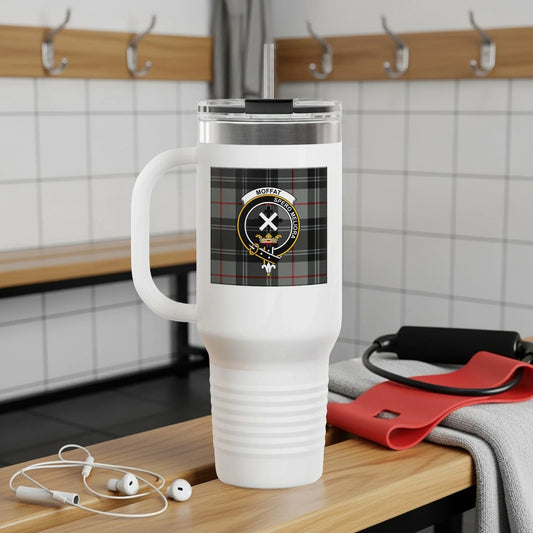 Moffat Clan Crest Travel Mug Custom Made Drinkware product