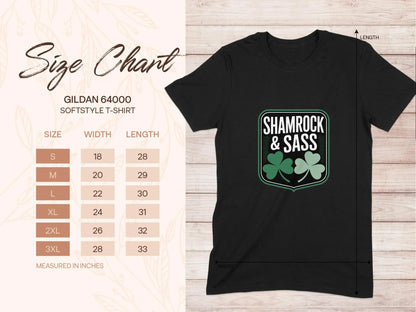 Shamrock and Sass Graphic Tee Shirt product type