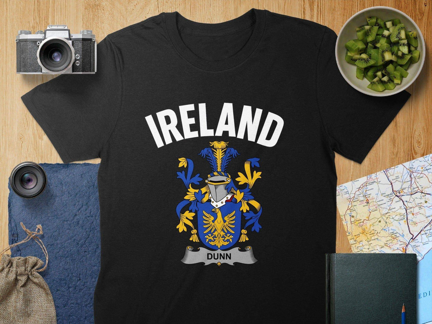 Ireland Dunn Coat of Arms Emblem T-shirt product type