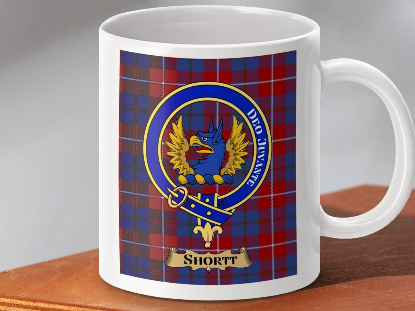 Deo Juvante Shortt Family Crest Mug product