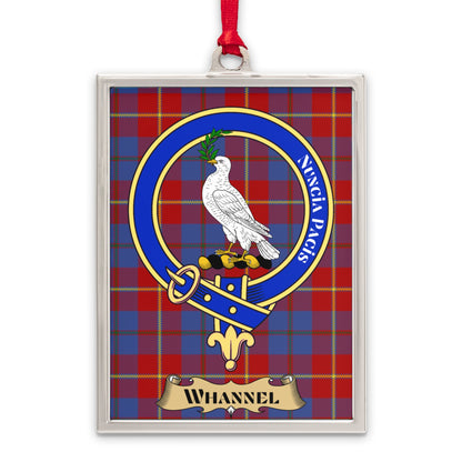 Whannel Tartan Pattern Family Crest Ornament product type