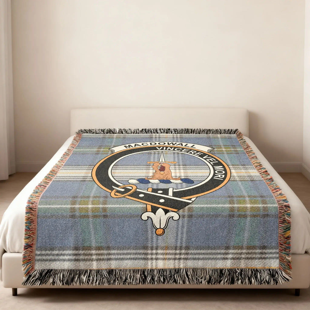 Macdowall Vincere Vel Mori Tartan Blanket Product