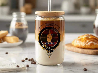 Scottish Clan Boyd Iced Coffee Tumbler product