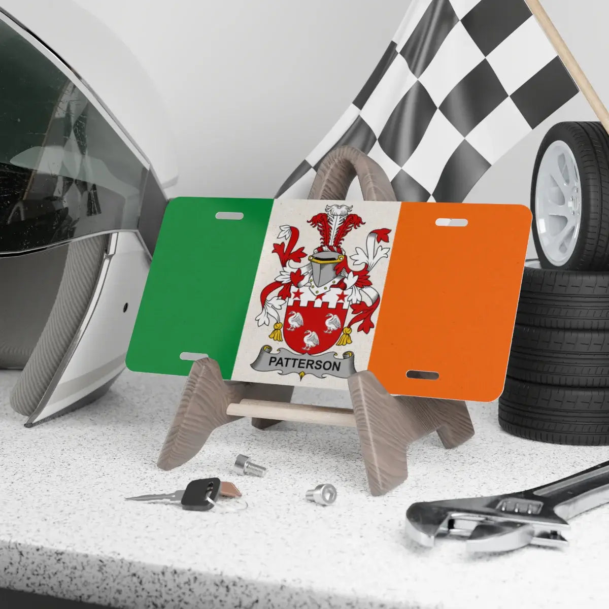 Personalized Irish Family Name Plates product