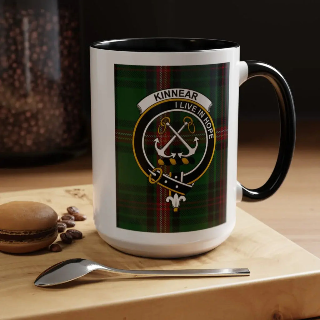 Kinnear I Live In Hope Clan Crest Mug product