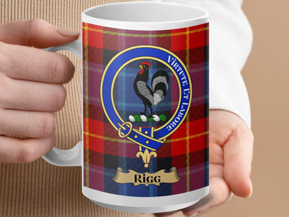 Clan Virtue et Liberatore Rigg Plaid Mug product