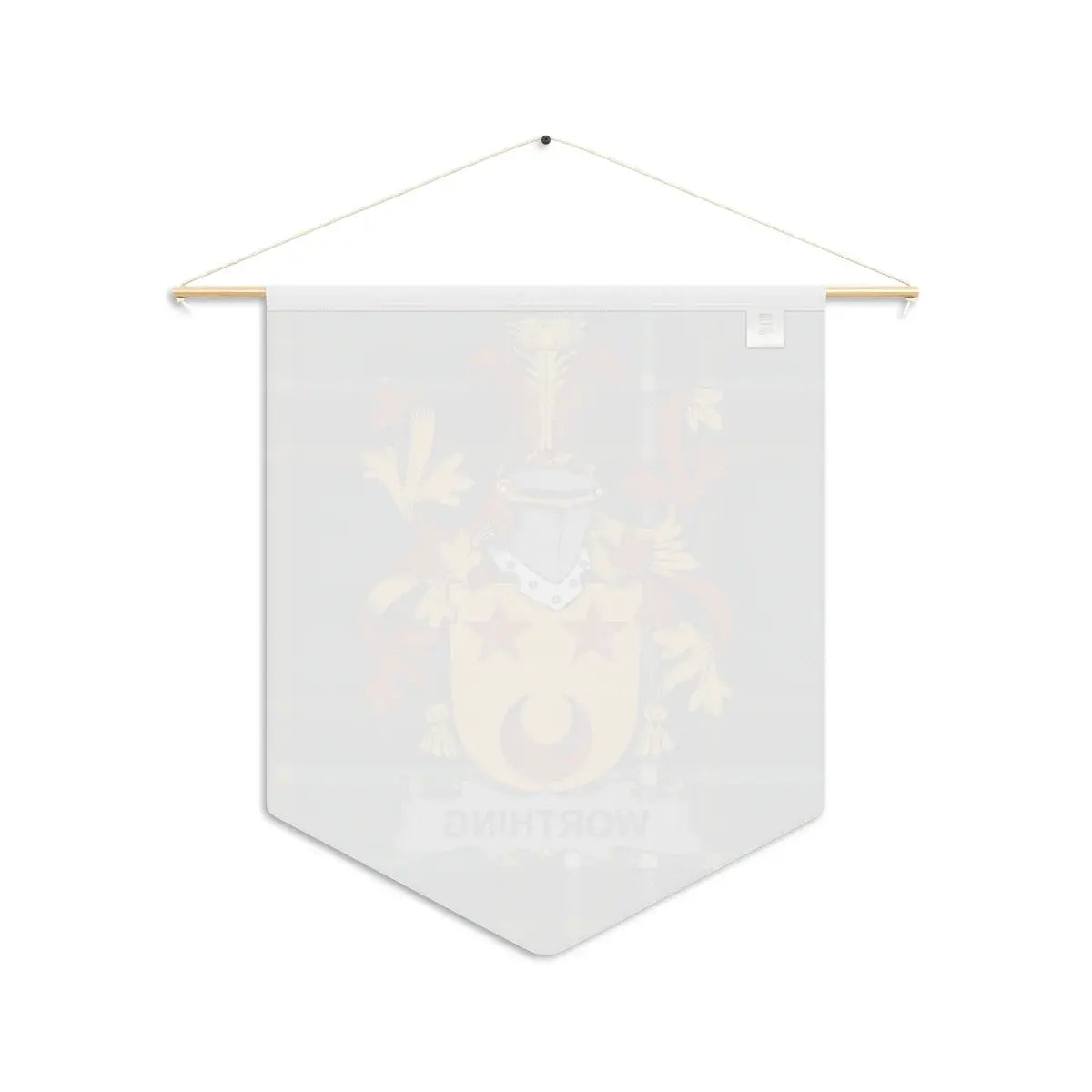 Vintage Family Crest Hanging Wall Banner product
