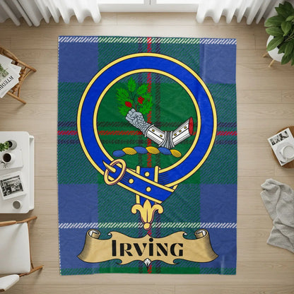 Irving Tartan Blanket Cozy Customizable Home Decor product
