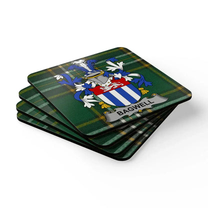 Custom Family Crest Coaster Set Personalized Product