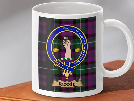 Rennie Family Crest Heritage Coffee Mug product