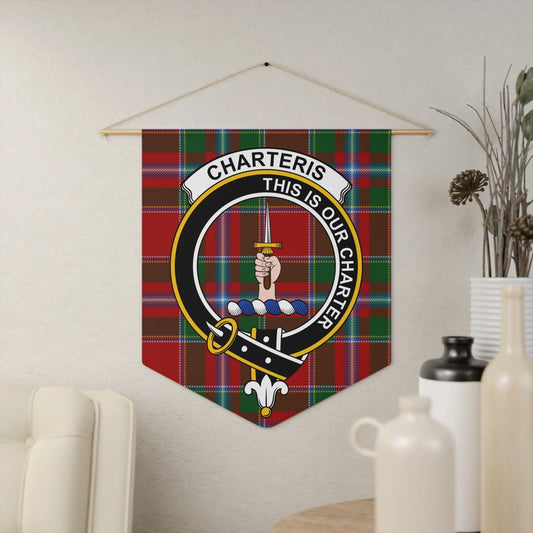 Family Crest Plaid Design with Sword Hanging Product