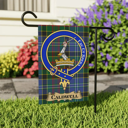 Caldwell Family Crest Decorative Garden Flag product