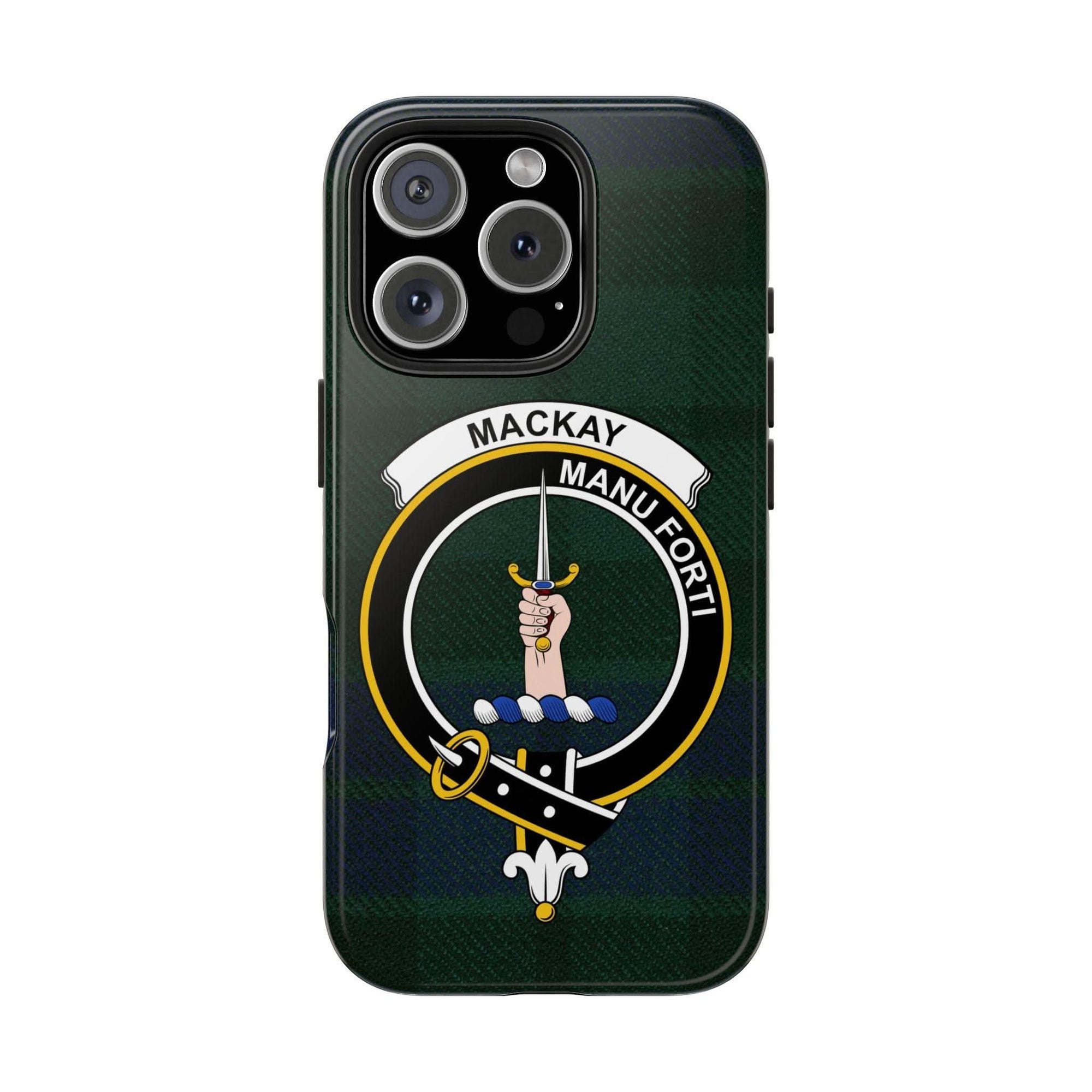 Mackay Clan Scottish Tartan Cell Phone Case - Celtic Ancestry Gifts