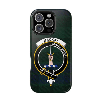 Mackay Clan Scottish Tartan Cell Phone Case - Celtic Ancestry Gifts