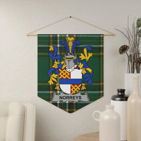 Norreys Tartan Family Crest Wall Hanging product