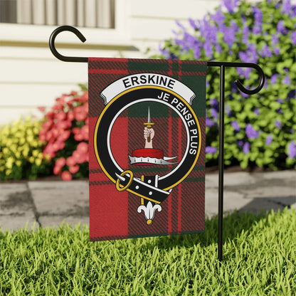 Erskine Je Pense Plus Tartan Printed Flag product
