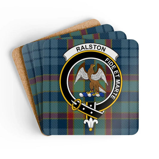 Ralston Fideet Marte Plaid Coasters Set Unique Product