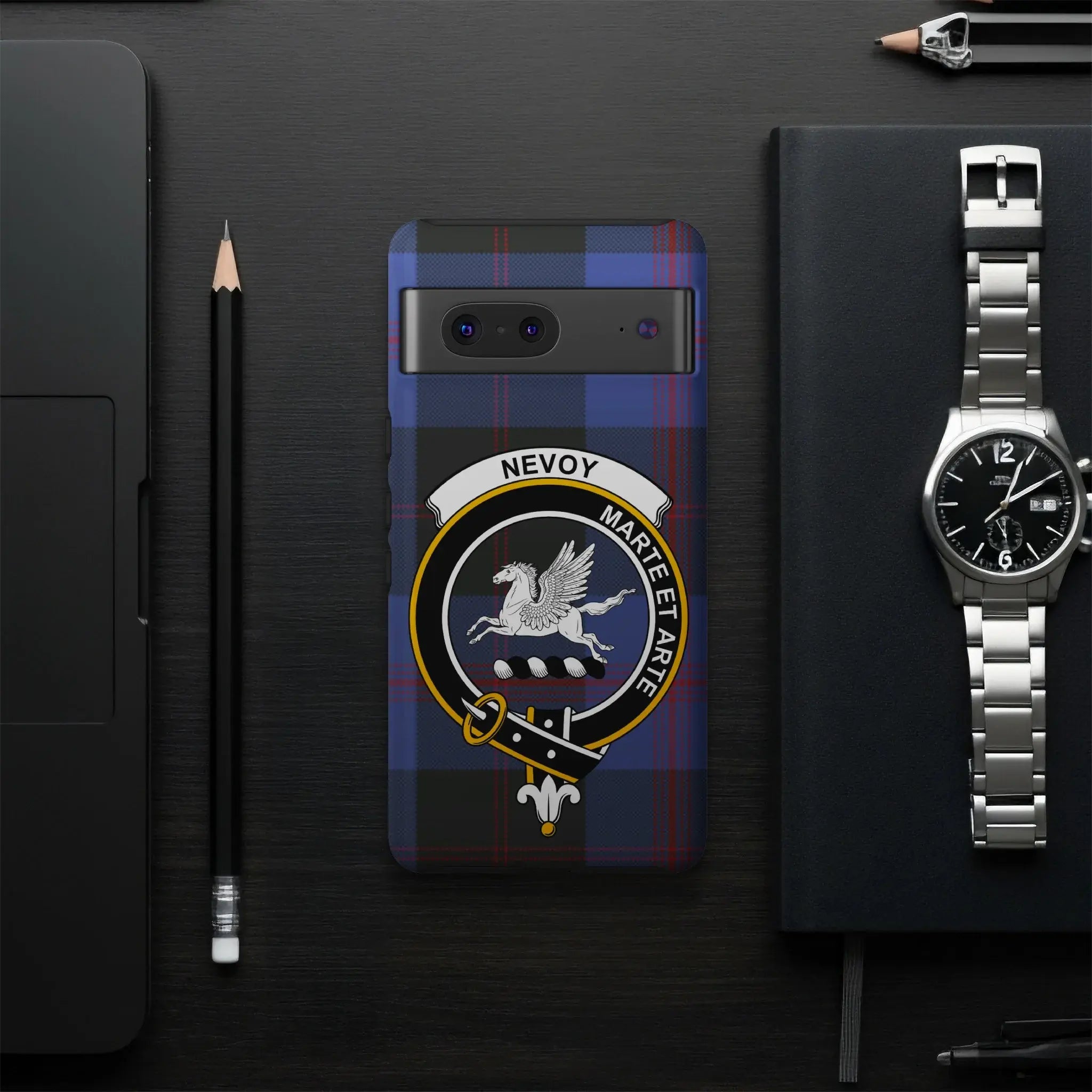 Nevoy Marte Et Arte Tartan Phone Case