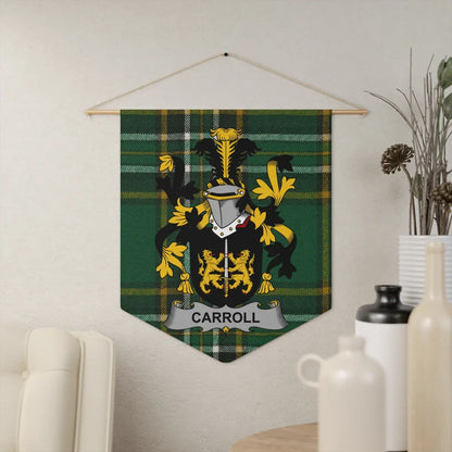 Carroll Family Crest Wall Hanging Décor product type
