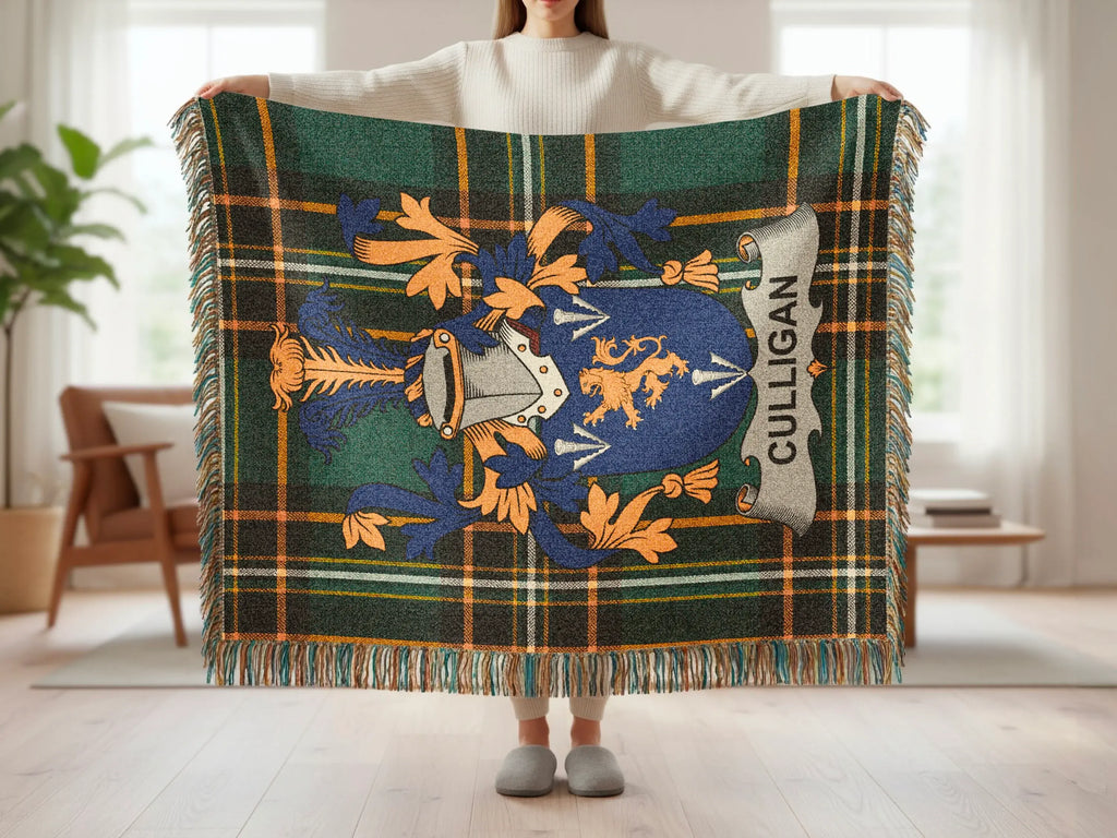 Culligan Family Crest Tartan Plaid Design product type