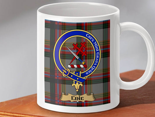 Clan Crest Personalized Plaid Design Coffee product