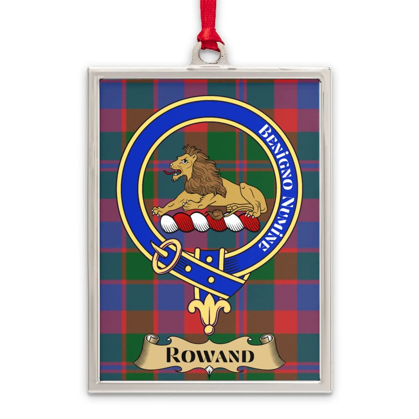 Rowand Clan Crest Tartan Plaid Pattern Product