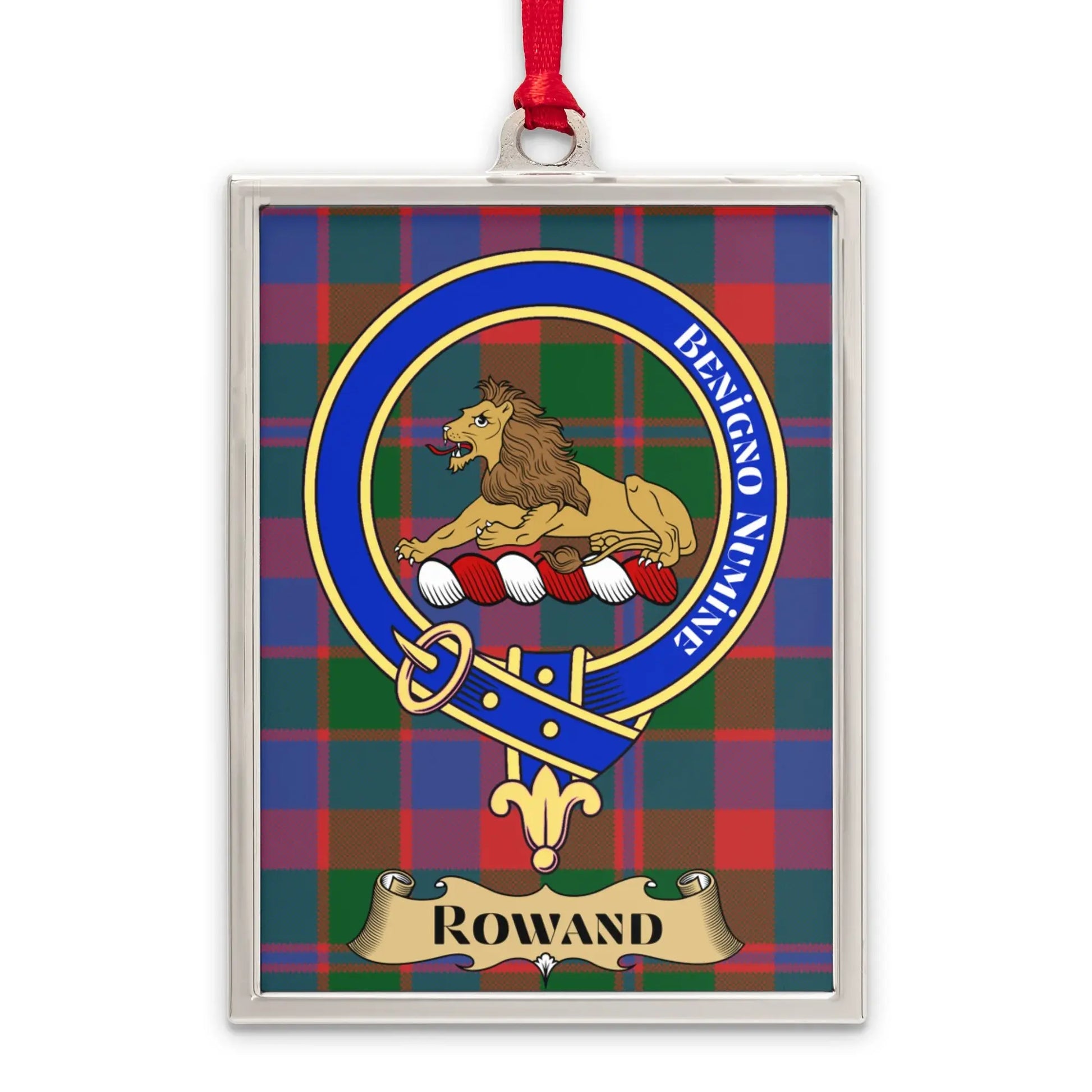 Rowand Clan Crest Tartan Plaid Pattern Product