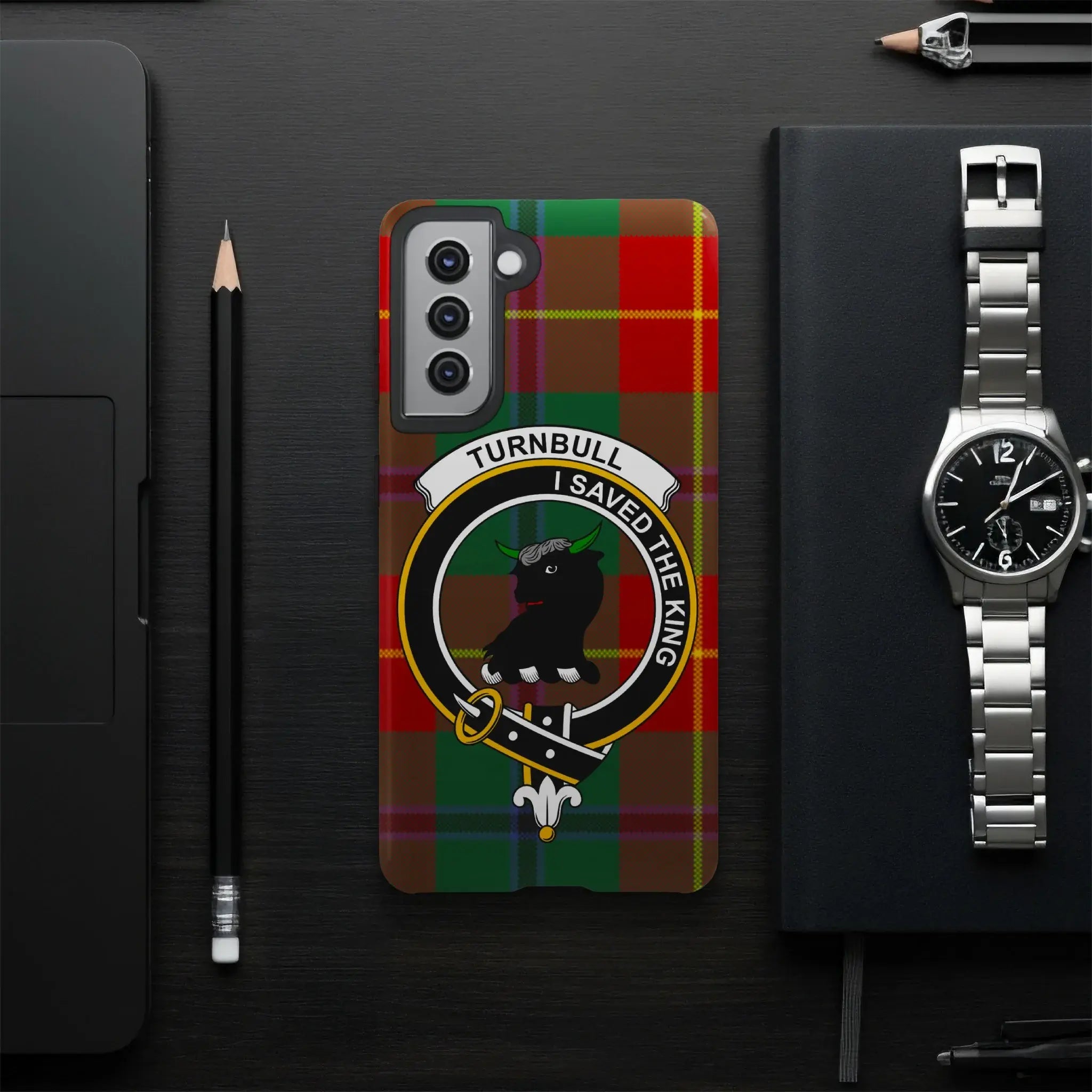 Turnbull I Saved The King Tartan Phone Case