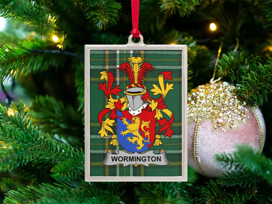 Wormington Family Crest Christmas Decor product type