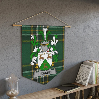 Hawkins Family Crest Wall Hanging Decor product