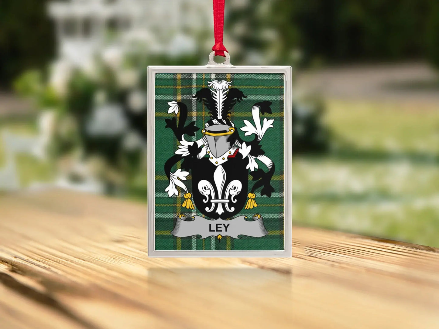 Ley Family Crest Decorative Hanging Ornament product
