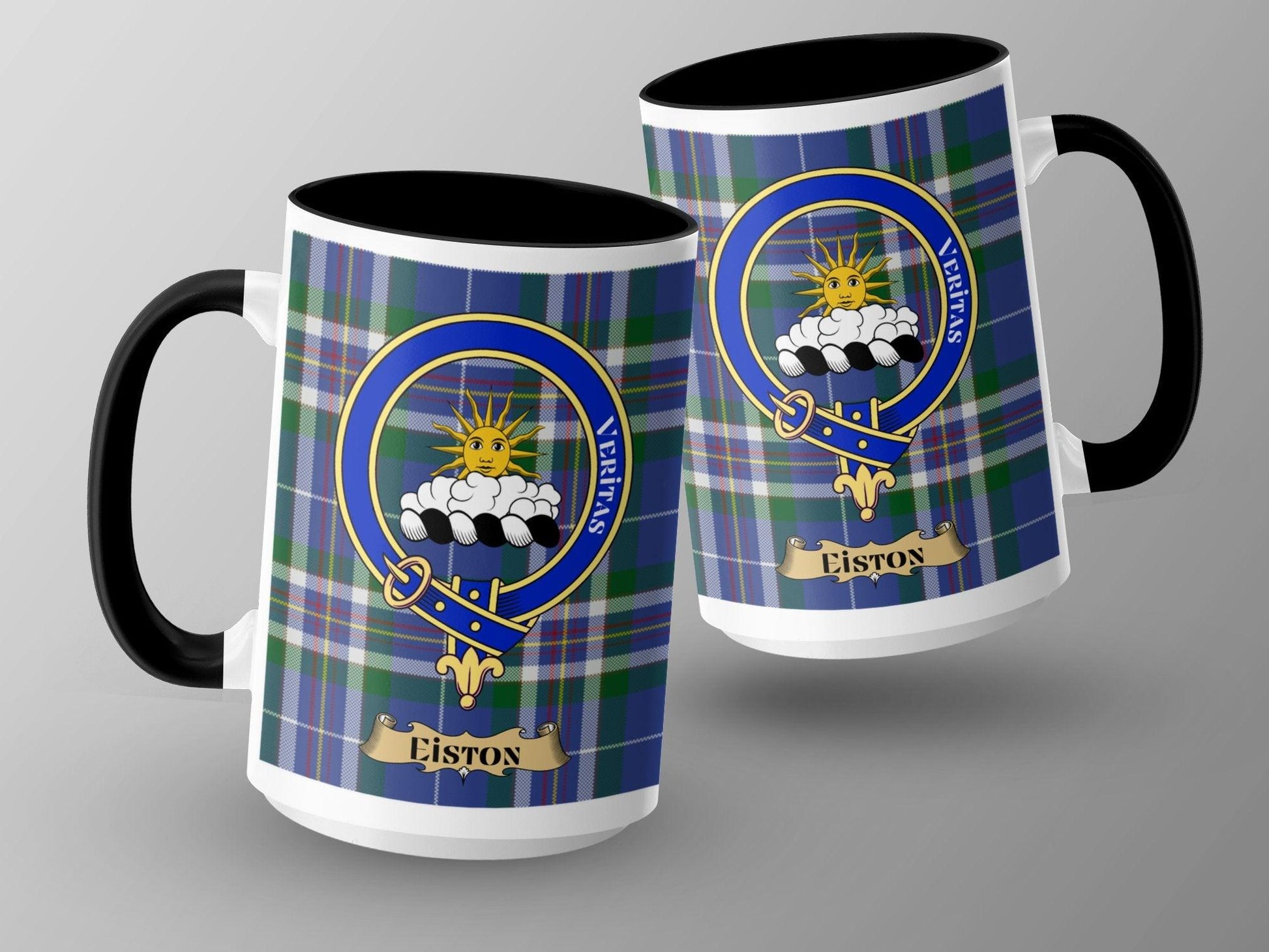 Stylish Scottish Clan Crest Plaid Mug for Unique Gifts - Living Stone Gifts