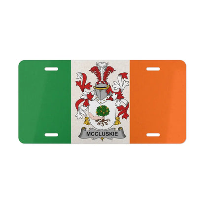 Irish Family Crest Personalized License Plate product type