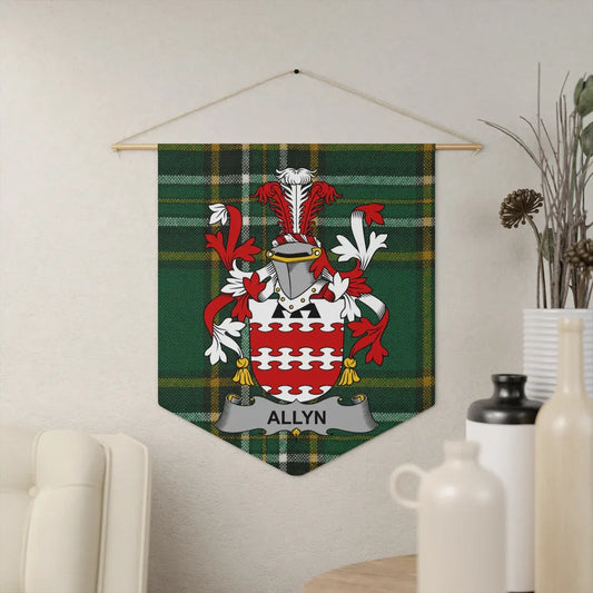 Custom Family Crest Wall Hanging Banner product