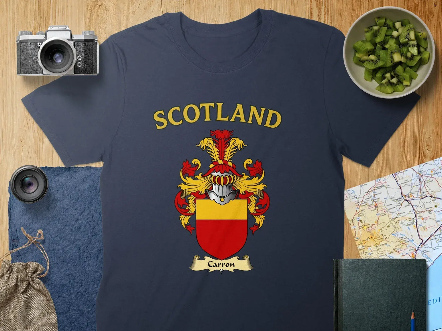Scotland Coat of Arms Carton T-shirt product