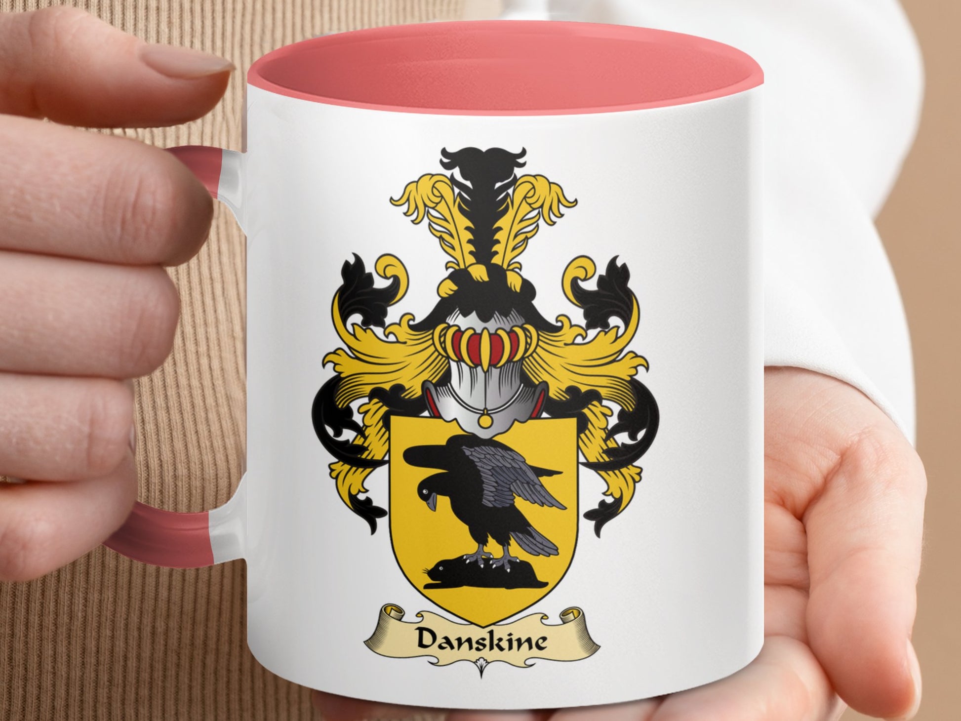 Danskin Scottish Coat of Arms Accent Coffee Mug - Living Stone Gifts