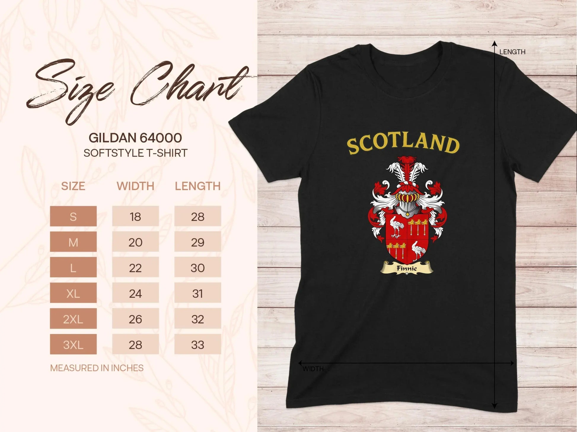 Scotland Crest Design Softstyle T-Shirt product