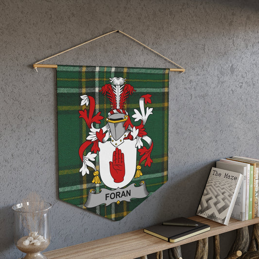 Family Crest Coat of Arms Wall Hanging Banner product