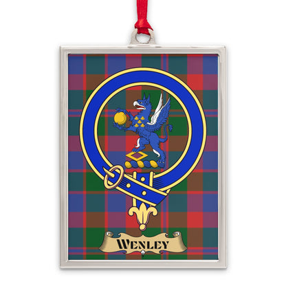 Wenley Family Crest Decorative Ornament product type