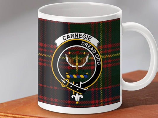 Carnegie Dread God Coffee Mug with Tartan Design product