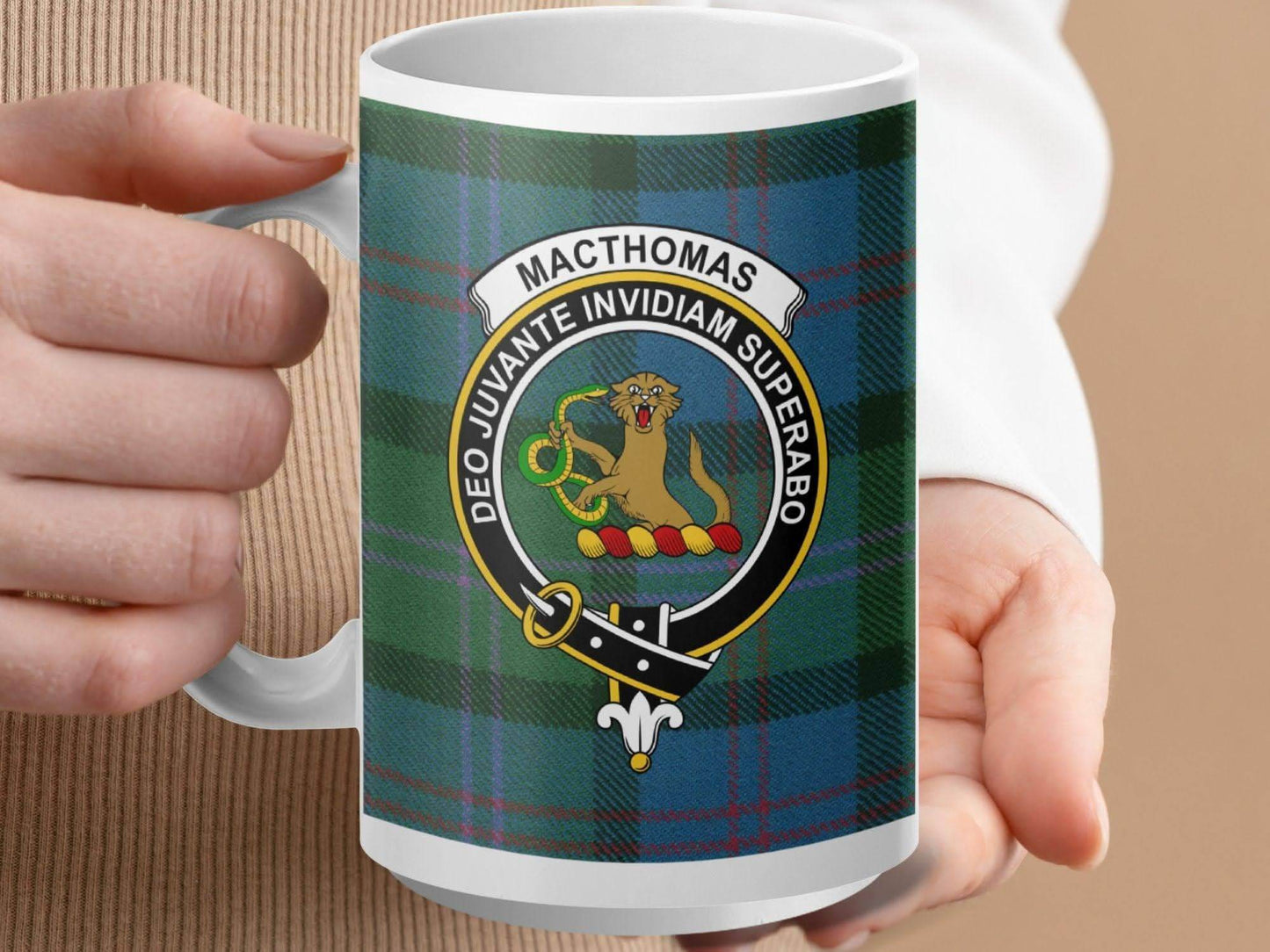 MacThomas Deo Juvante Invidiam Superabo Mug product