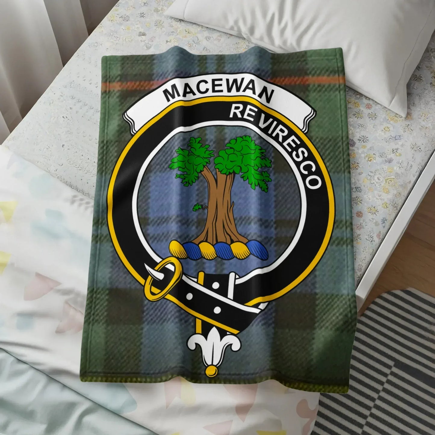 MacEwanreviresco Emblem Blanket for Bed product