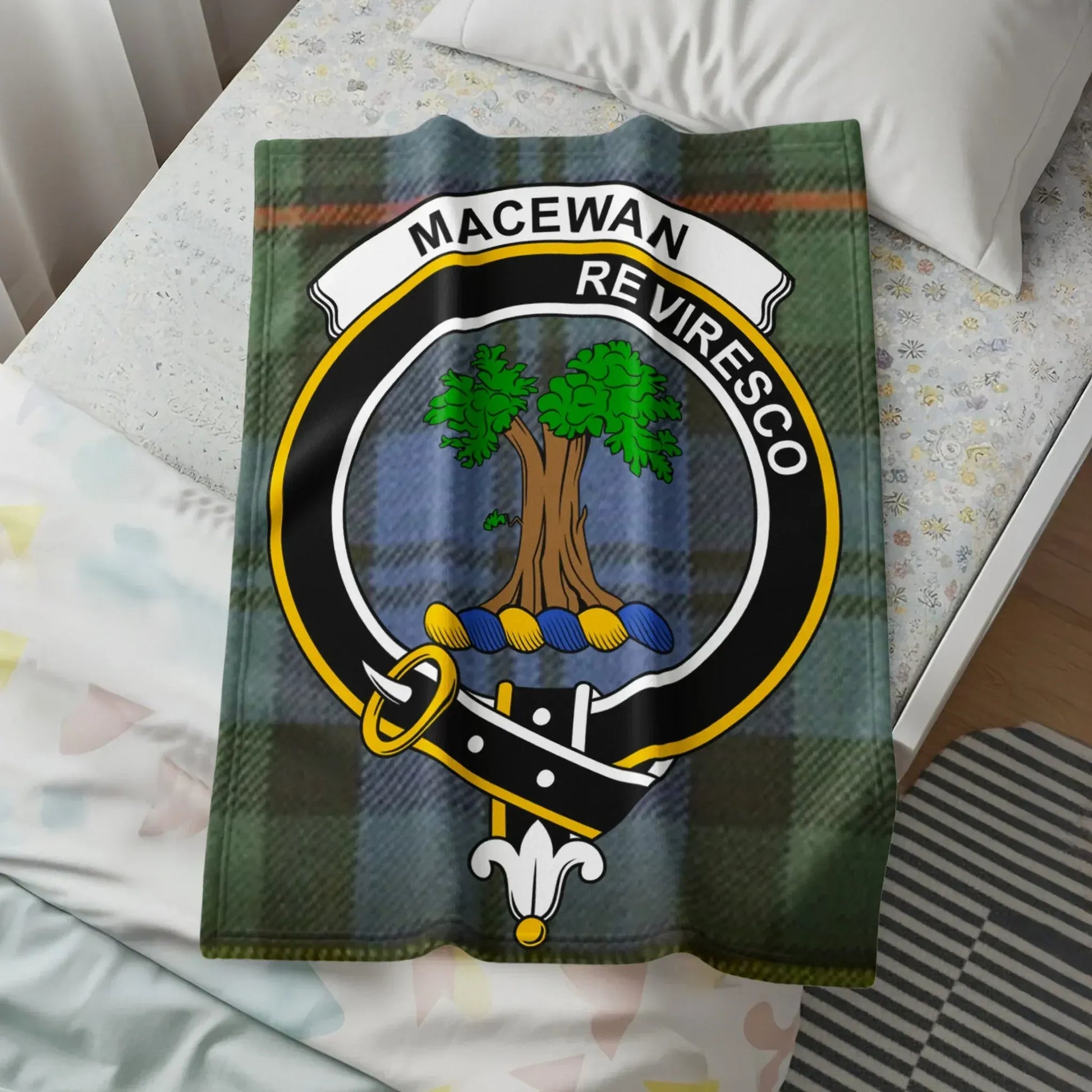 MacEwanreviresco Emblem Blanket for Bed product