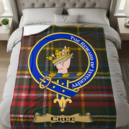 The Reward of Integrity Cree Clan Crest Blanket product